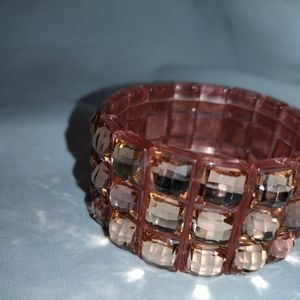 Pinkish chunky bracelet
